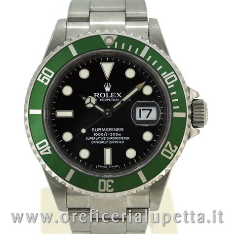 ricambi rolex ghiera verde|Rolex Green Bezel / Ghiera Verde per Submariner 16610LV.